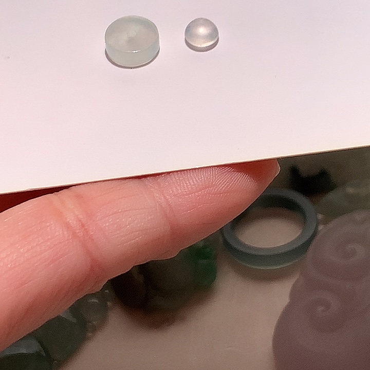 定制翡翠未镶嵌白冰