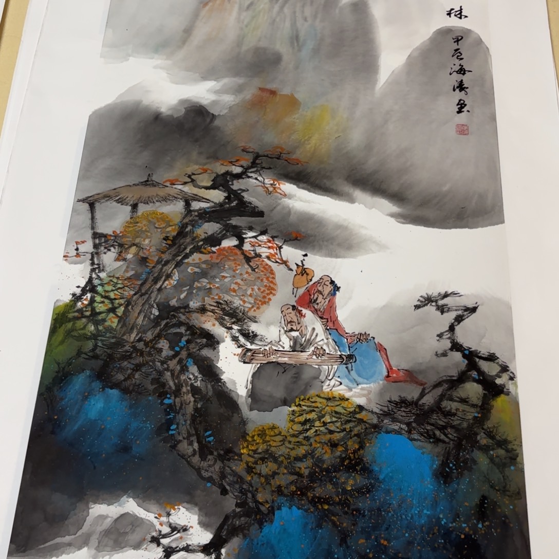 国画国画李海涛画芯100✖️50