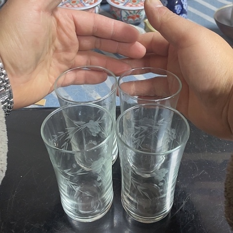 【闪购商品】碟边**子中古瓷器默认瑕疵