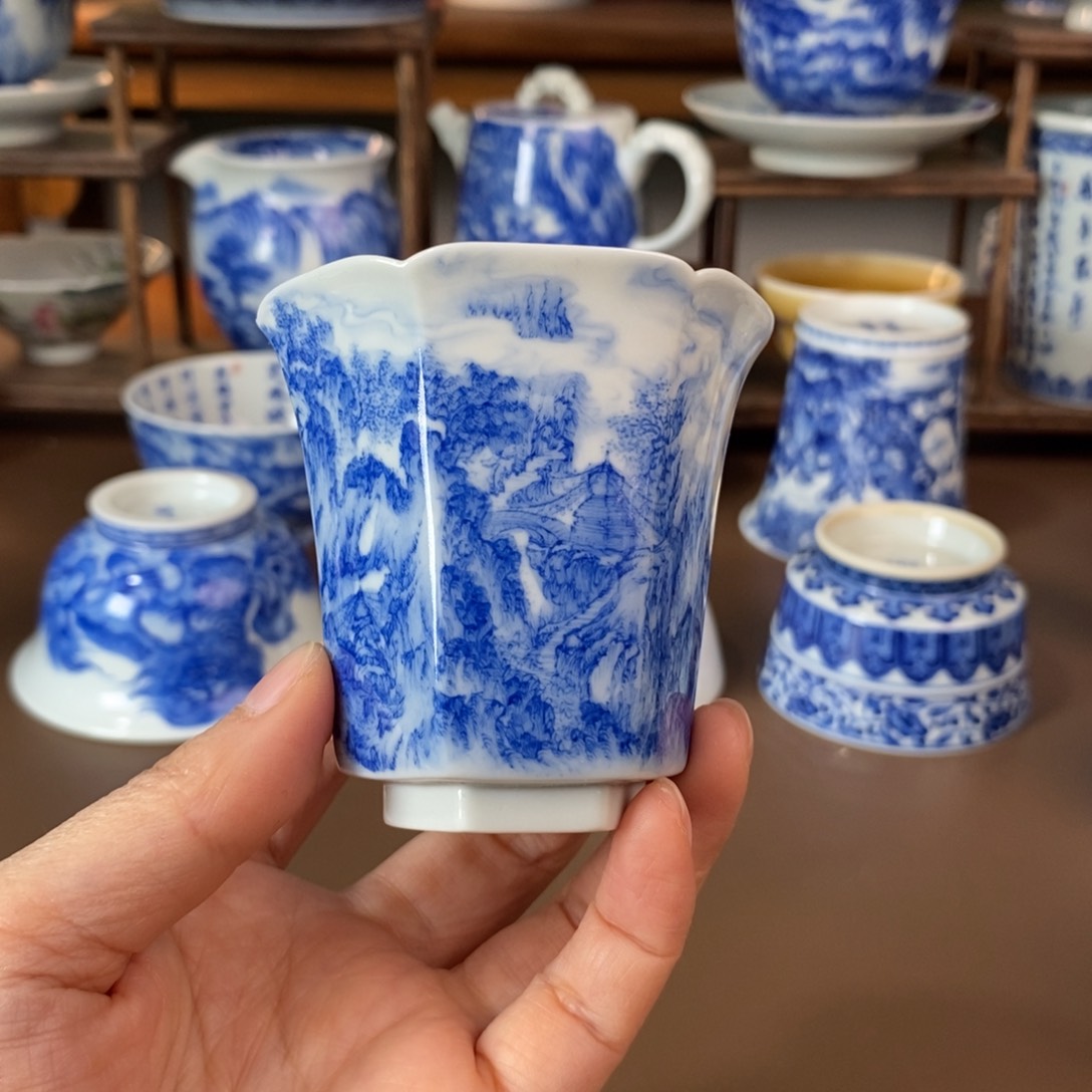 景德镇陶瓷手工手绘