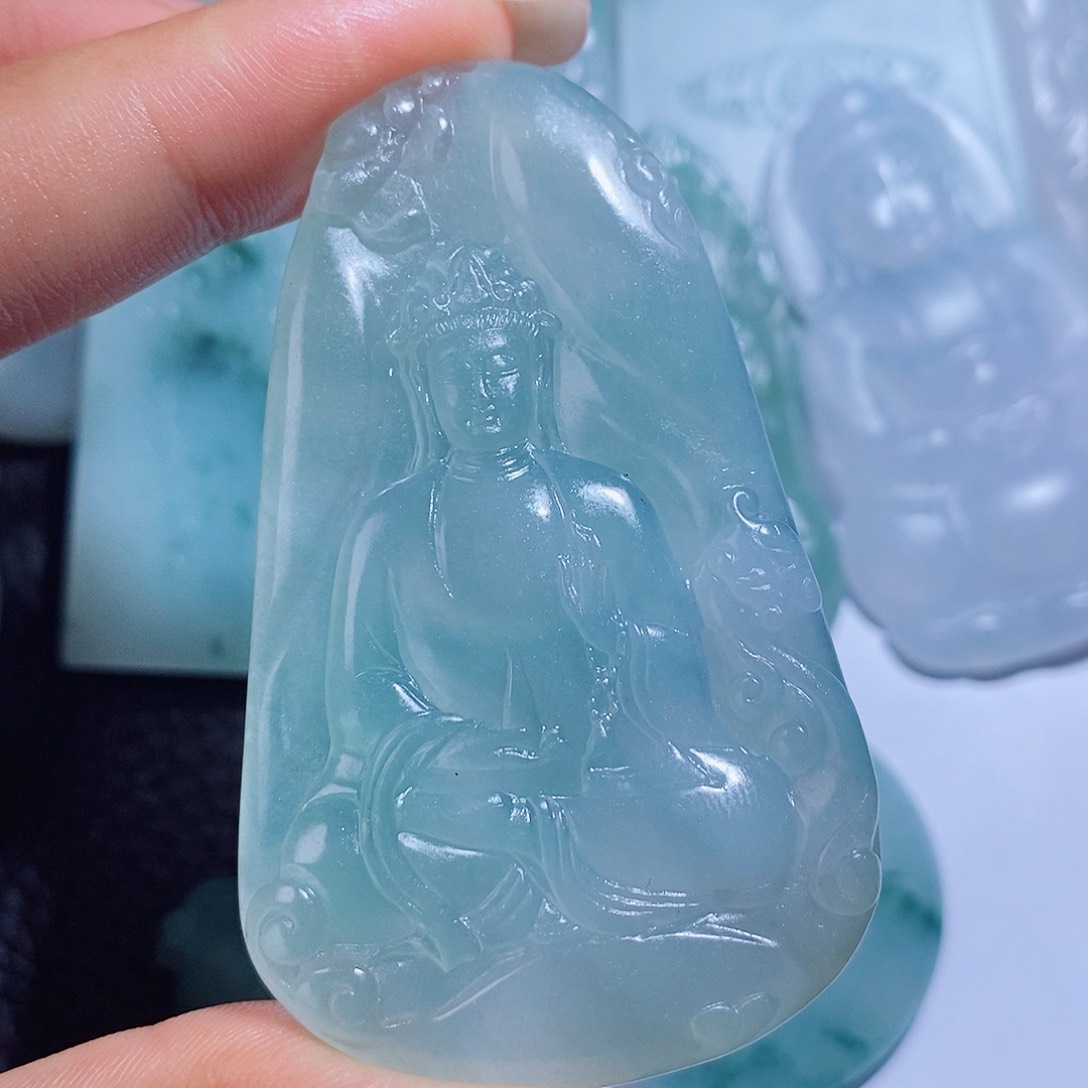 定制翡翠未镶嵌小*毛货付款后联系客服确认抛光