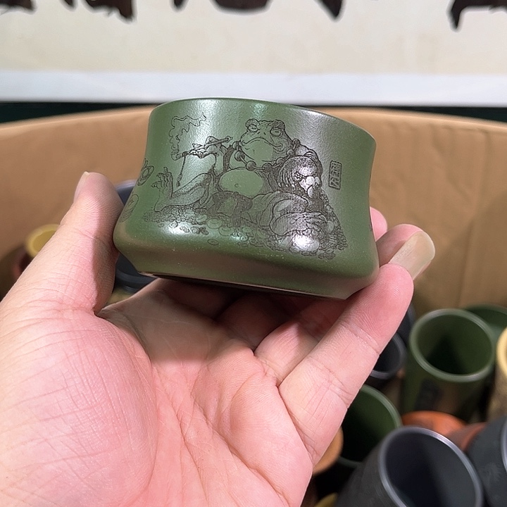 茶杯紫砂全手工紫砂主人杯