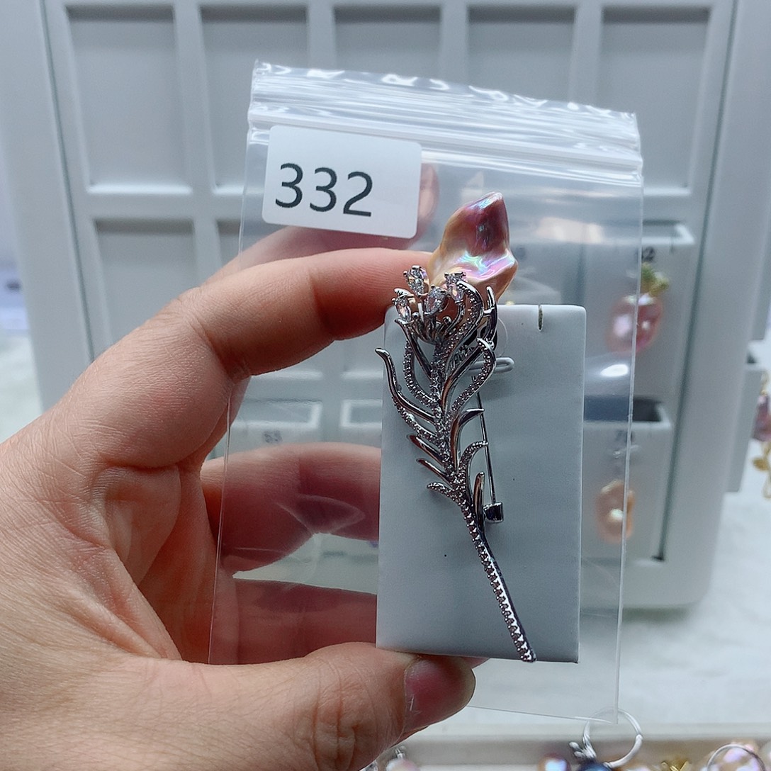 吊坠(不含链)合金淡水珍珠