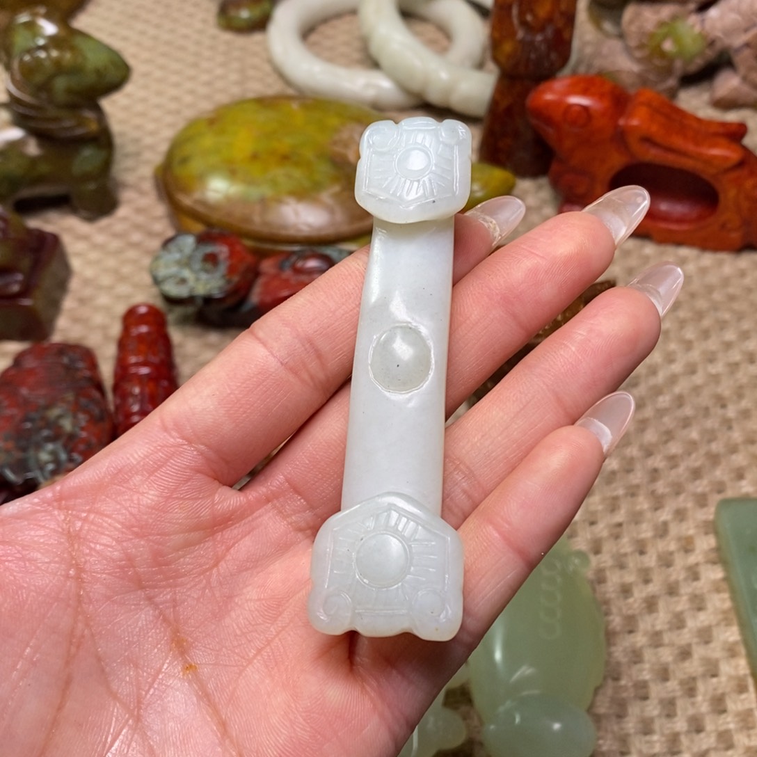 白玉菩提吊坠白玉菩提白玉菩提摆件