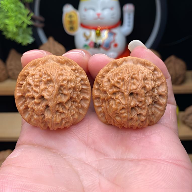 精品文玩核桃38血麒麟天然原色一物一图