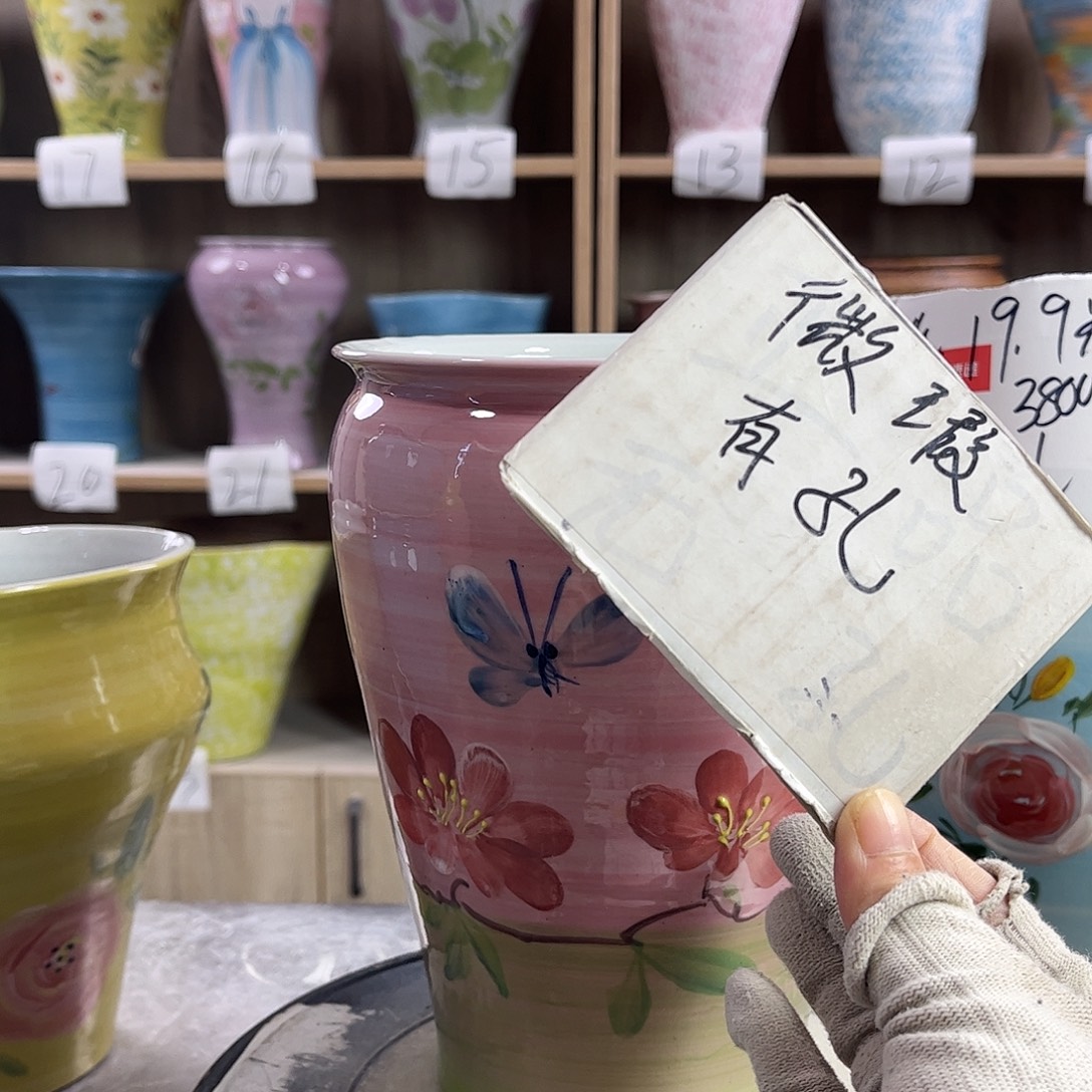 景德镇陶瓷花盆花盆