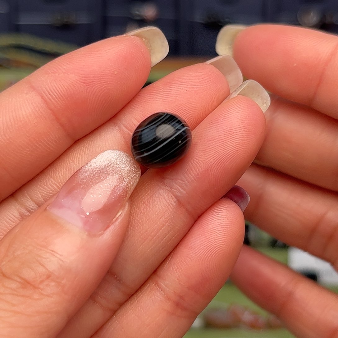 玛瑙/玉髓单珠未镶嵌