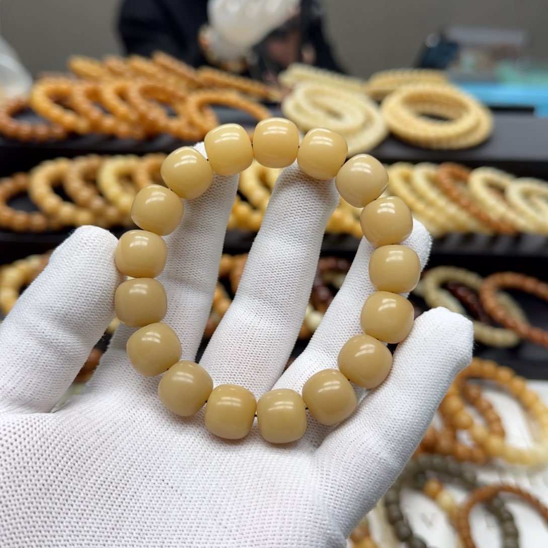 【闪购商品】菩提根/象牙果手串聪*13×14 8-10年 微瑕