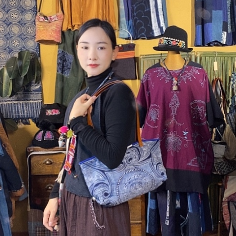 织绣手工制作包包