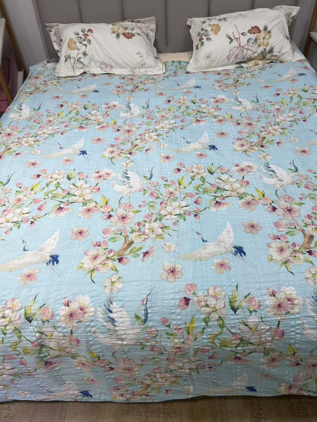 [仙境]双层纱亲肤花卉被套