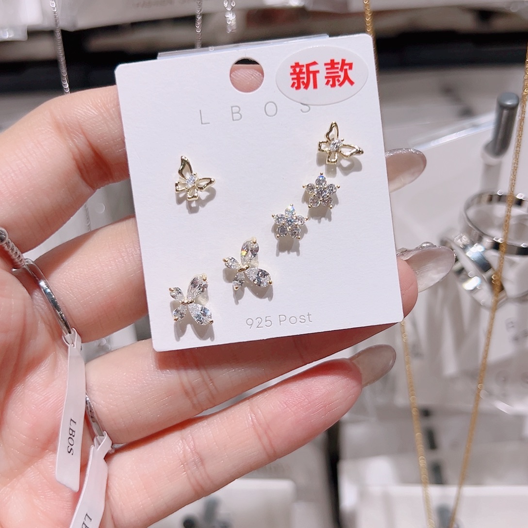 纯铜925银锆石323