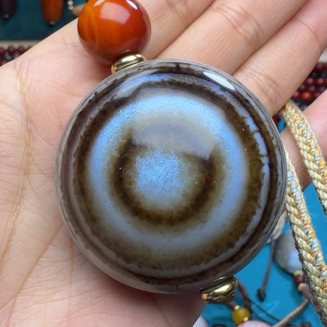 玛瑙/玉髓未镶嵌项链