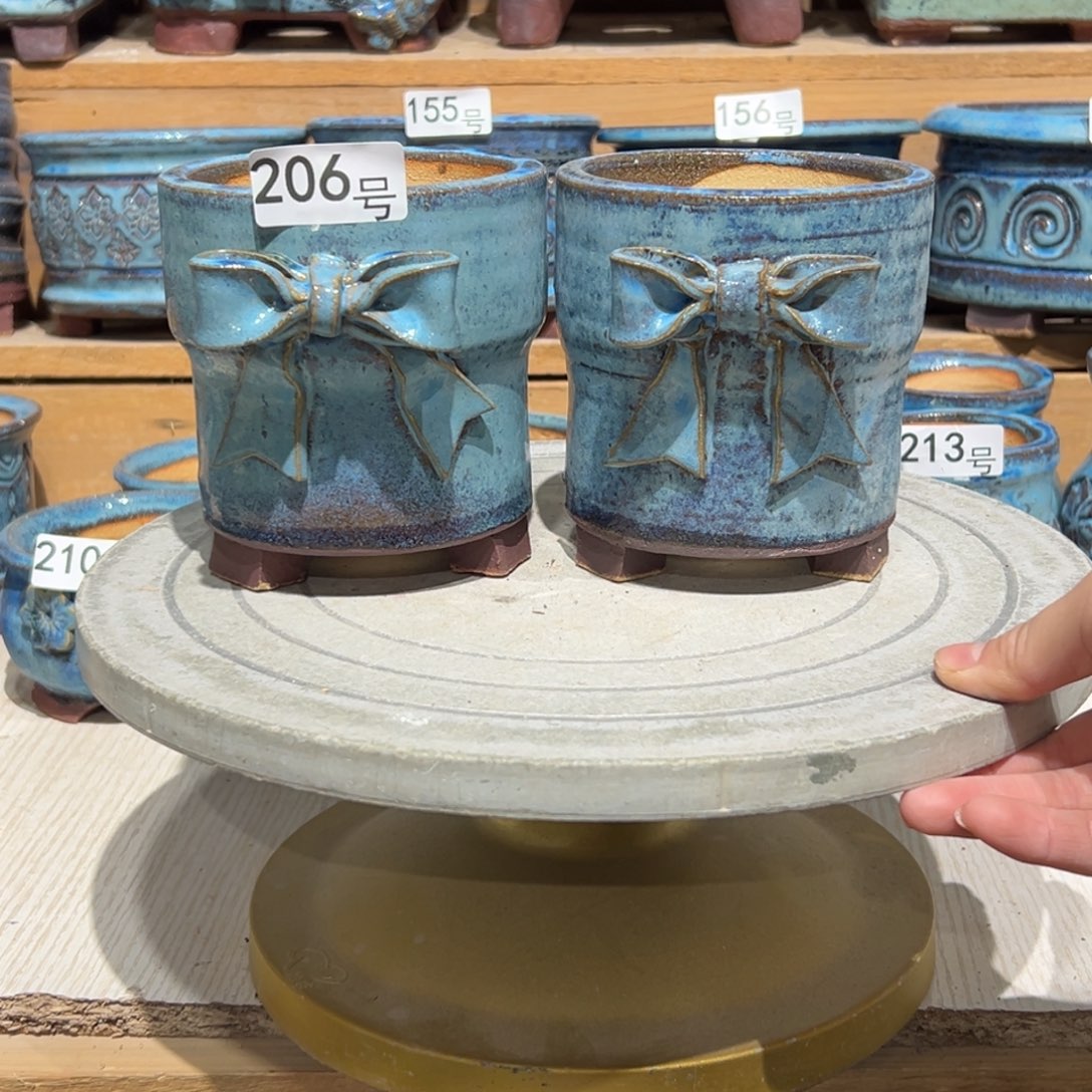 尚雅陶坊多肉花盆，内口径9