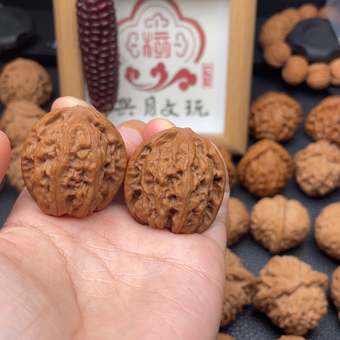 文玩核桃吊坠全品盘石36尺