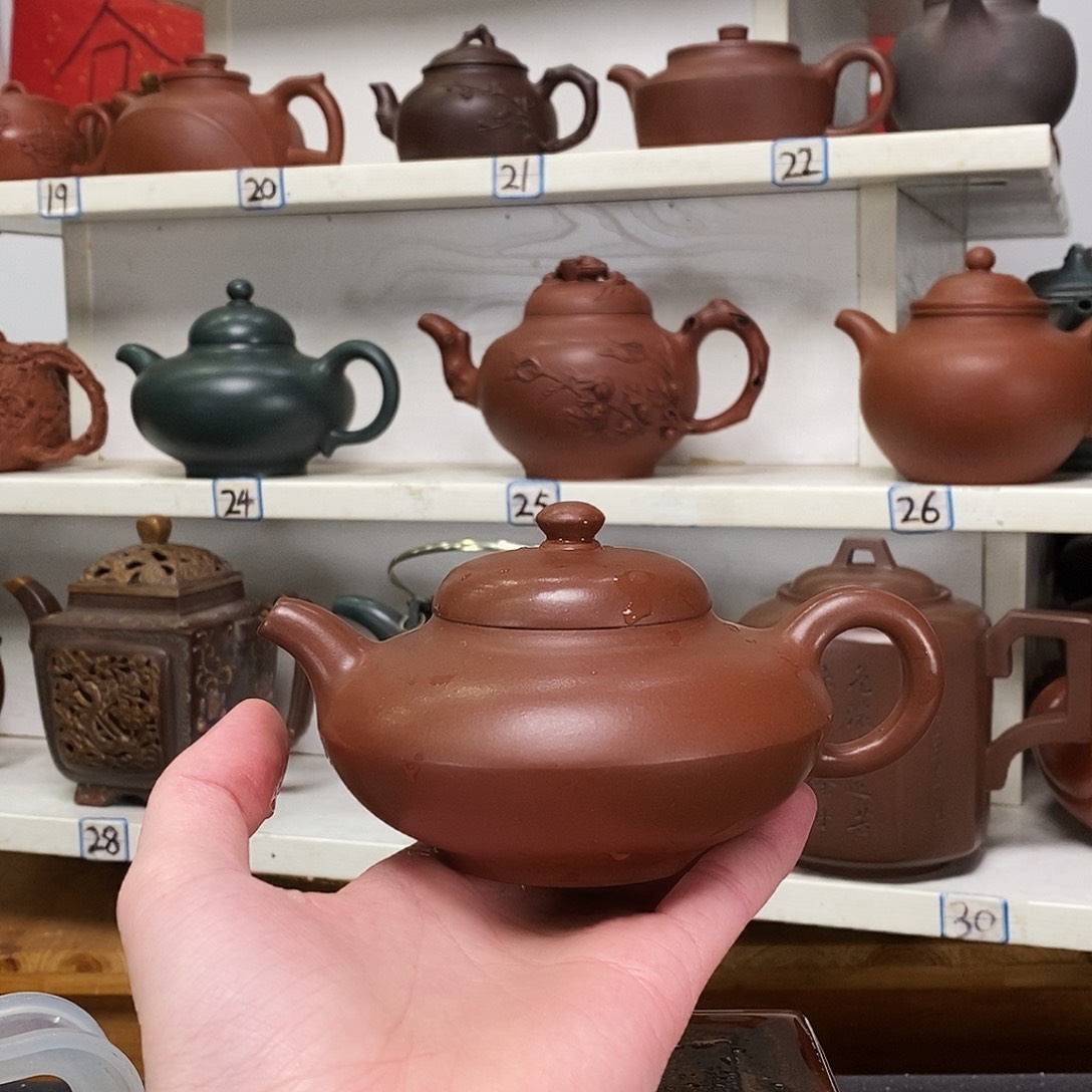 紫砂茶壶全手工制作