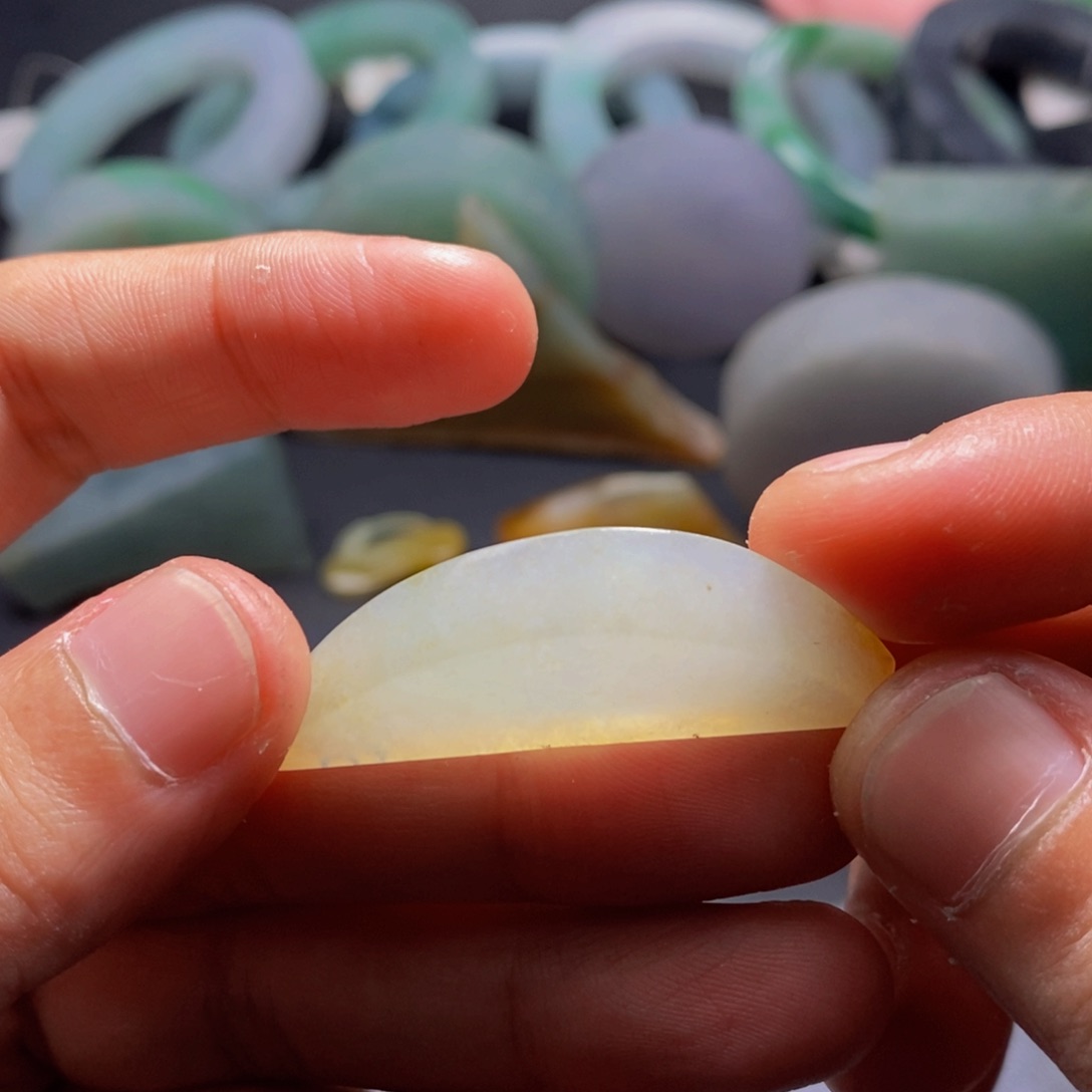 散珠翡翠料子直发