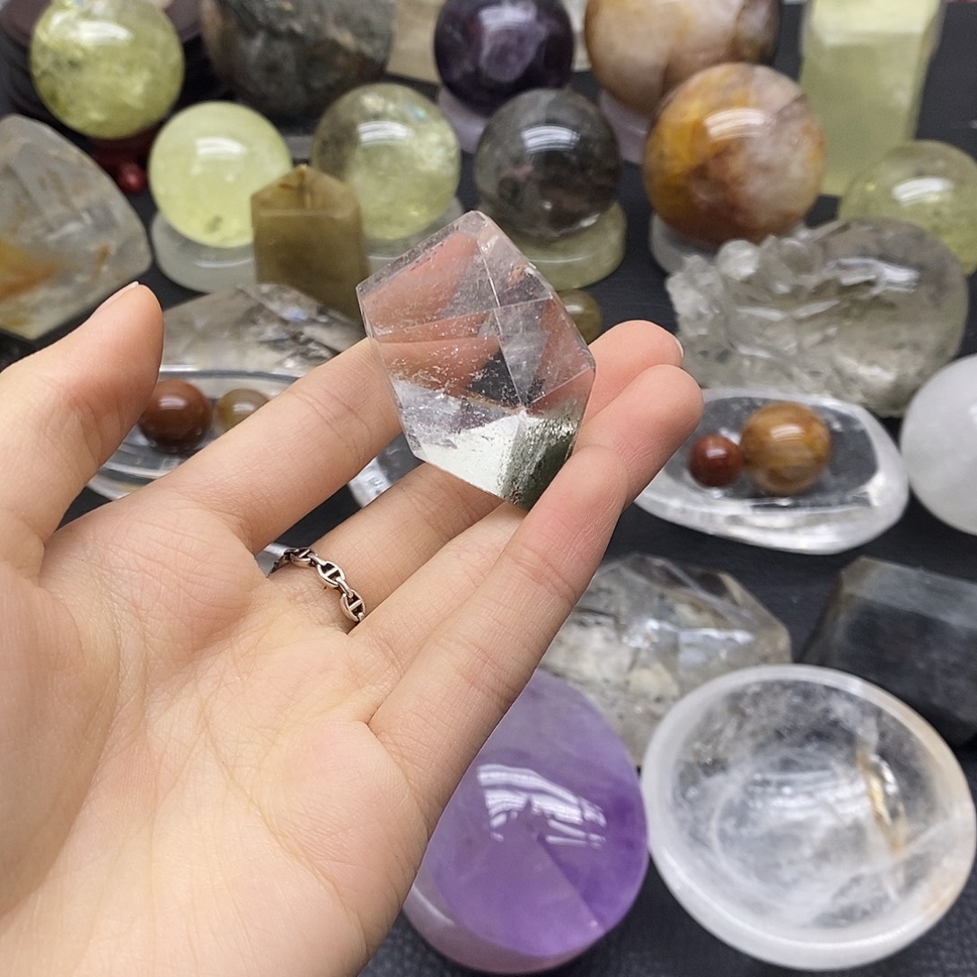水晶珠宝半成品未镶嵌187水晶石