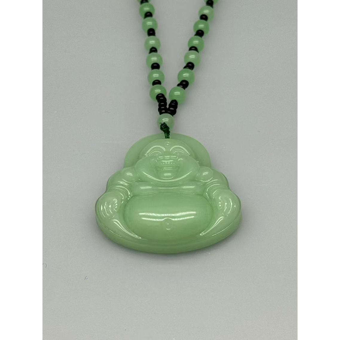 骥A001弥勒佛-浅色首饰 新款时尚百搭男女款 多样性发