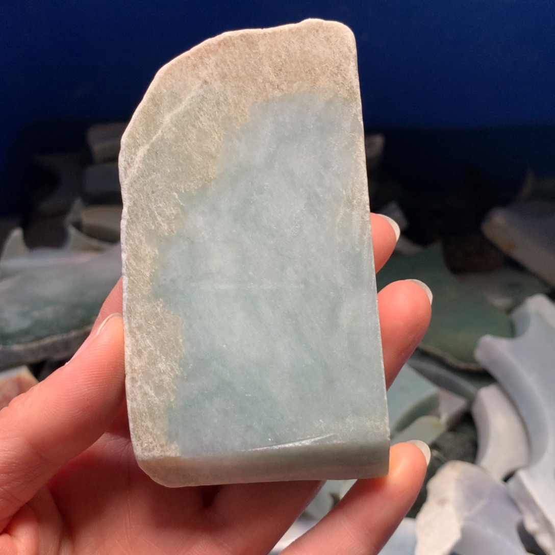 翡翠裸石翡翠边角料