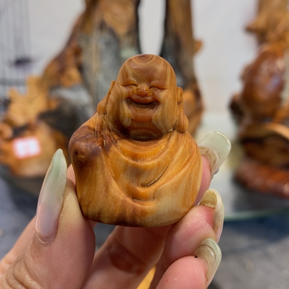 【闪购商品】柏木（崖柏）根雕木雕工艺品摆件创意