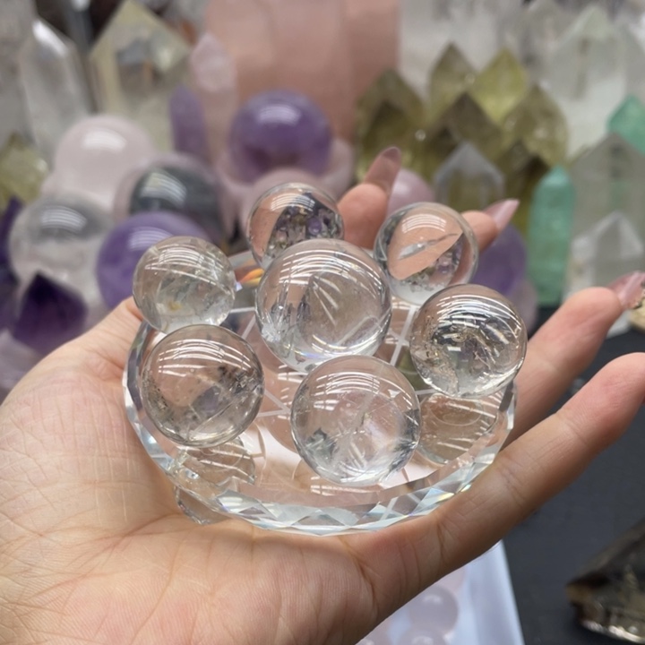 水晶珠宝半成品未镶嵌七星阵14