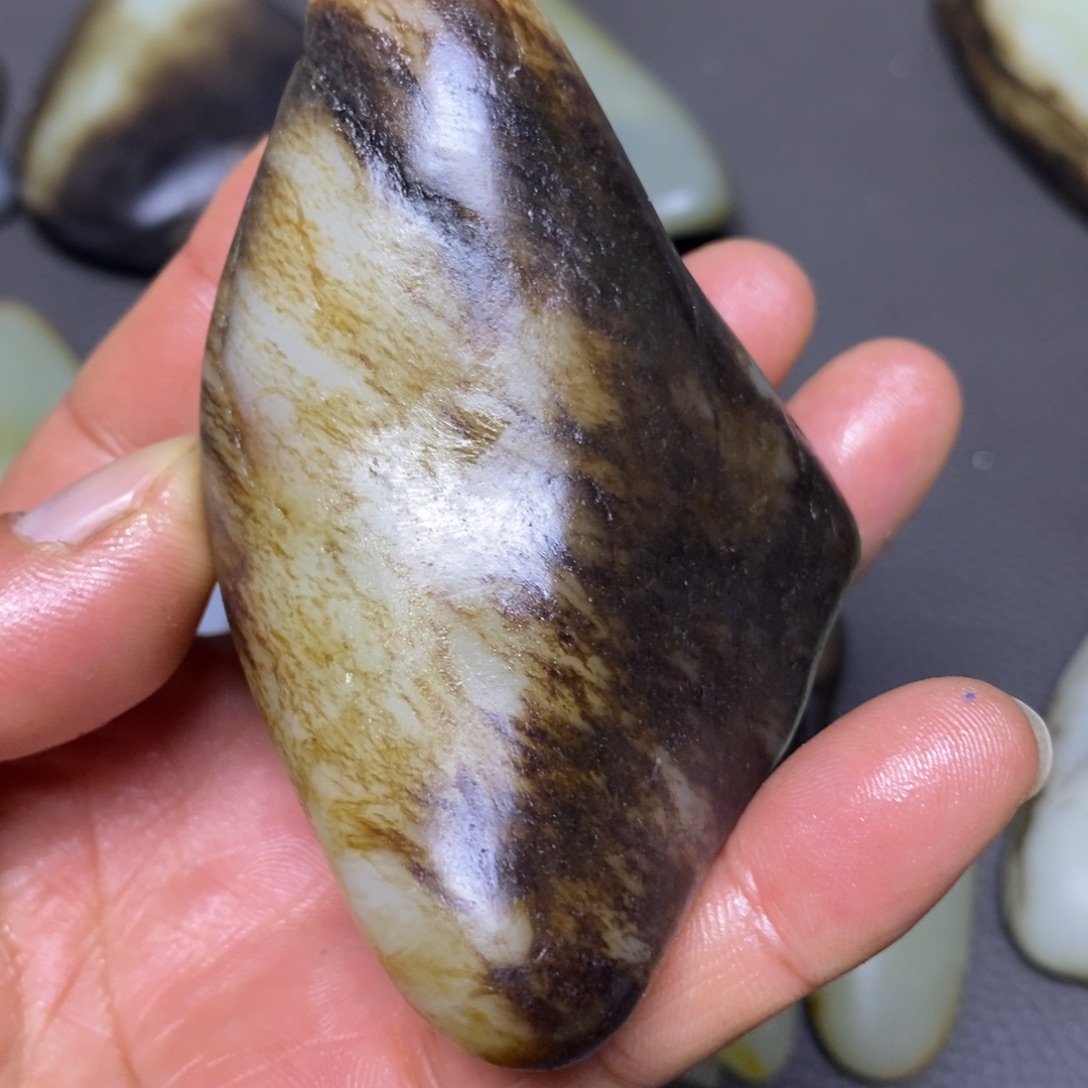 识***店和田玉未镶嵌挂件