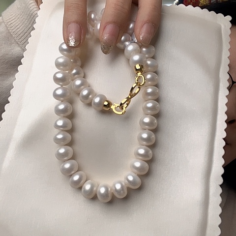 淡水珍珠颈饰未镶嵌
