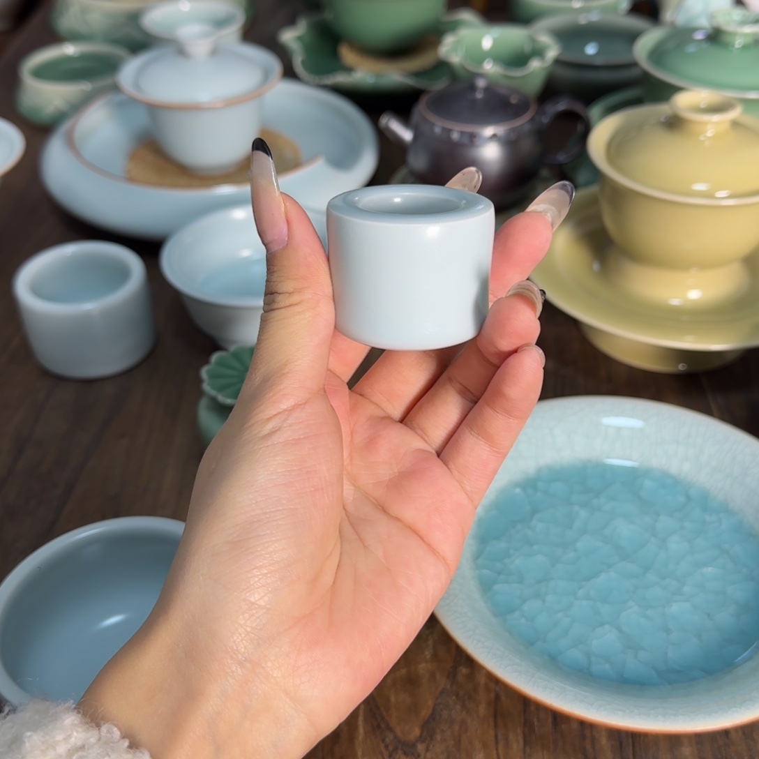 秋***城龙泉青瓷手工青瓷