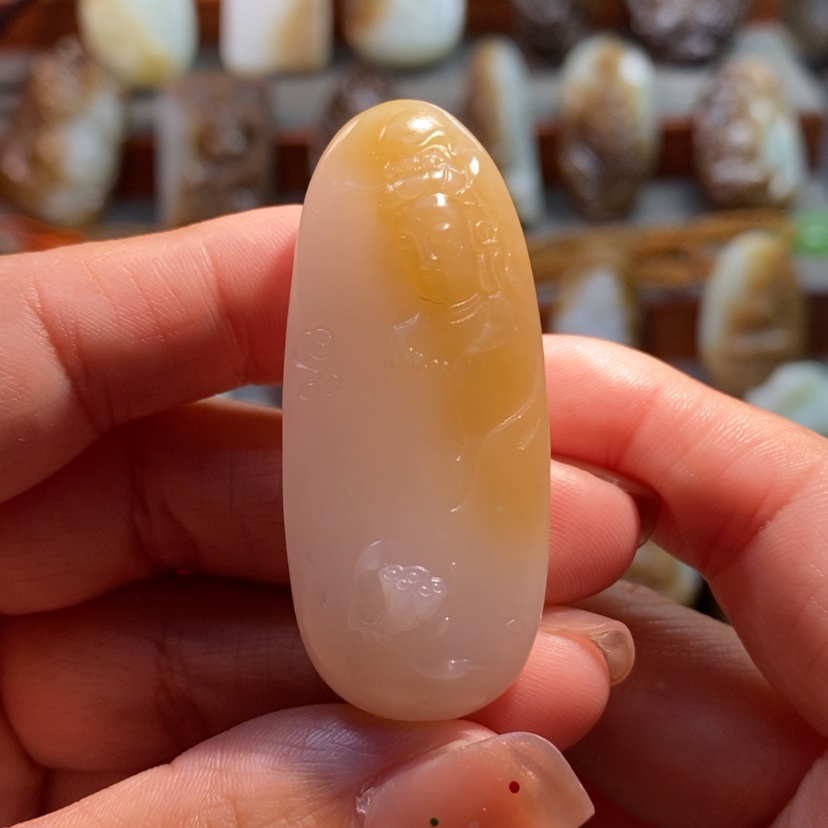 【闪购商品】和田玉（糖玉）吊坠未镶嵌