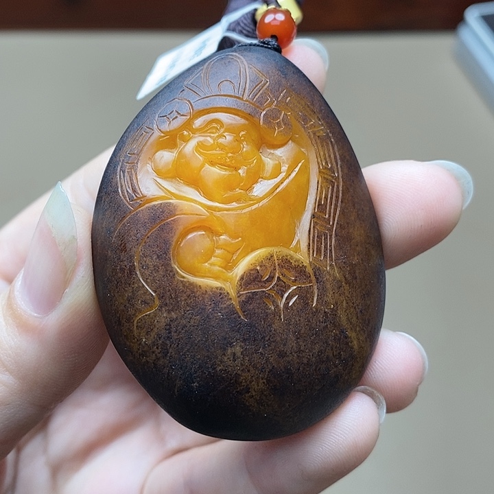 和田玉挂件未镶嵌F