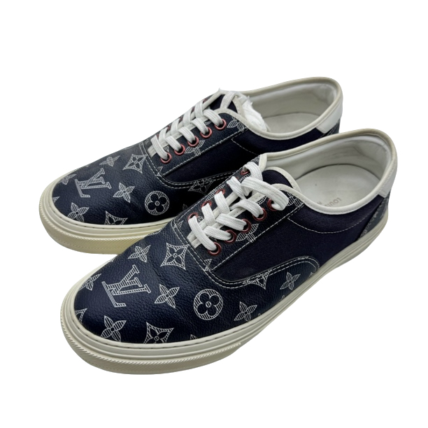 95新 LouisVuitton/路易威登 7.5码41.5码素描低帮板鞋vv662