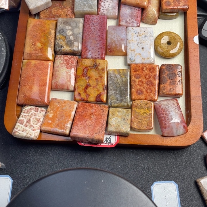 合金珠宝奇石硅化玉白***93369