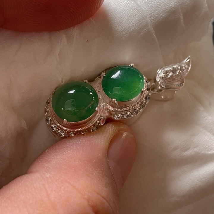 定制翡翠未镶嵌5号链接