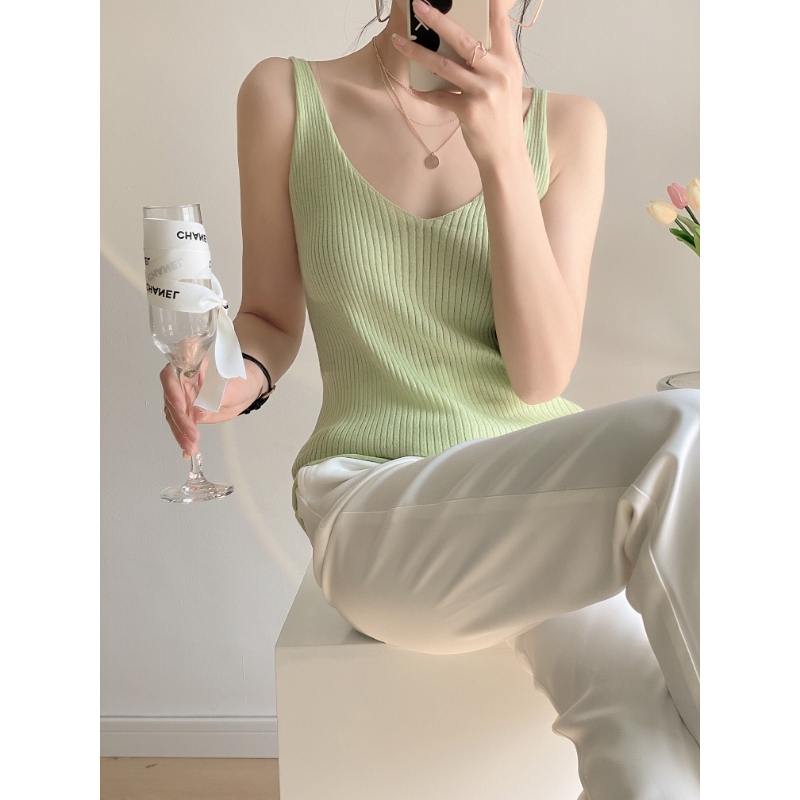 侖敦豪仕｜时尚坑条女士背心BX003