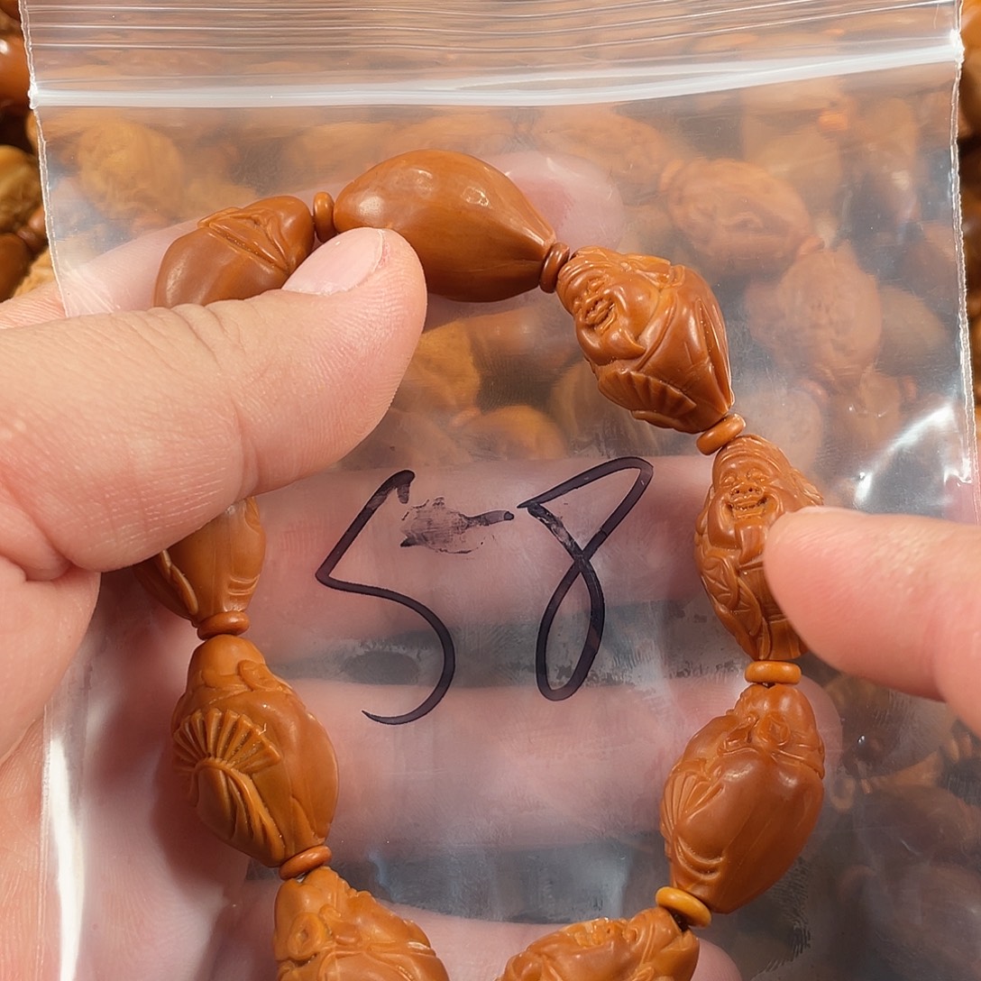 橄榄核手串/手链橄榄核雕工艺手串 