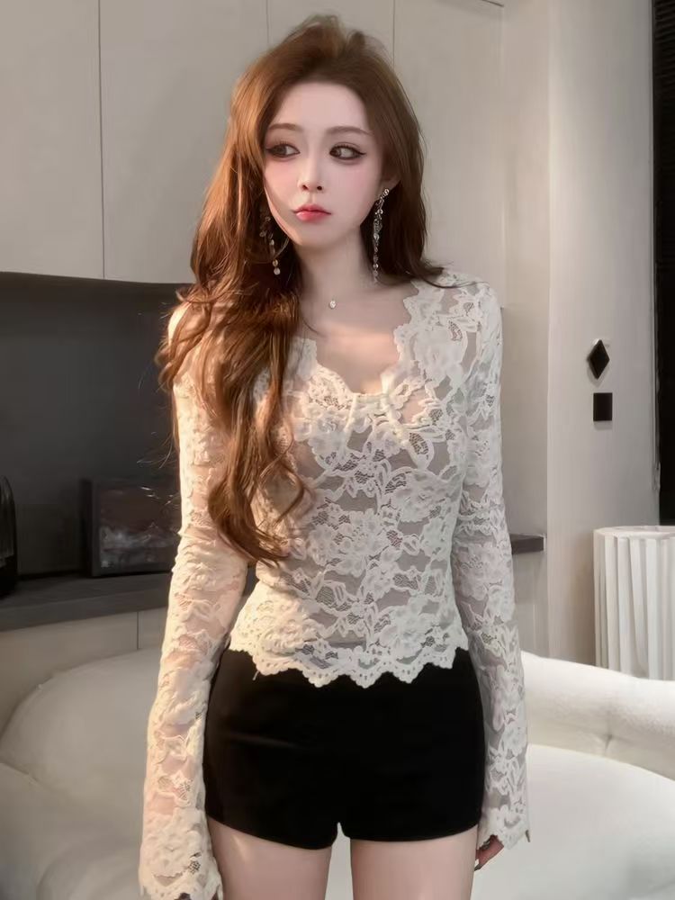 （现货现发）馍子蕾丝加棉打底专属链接