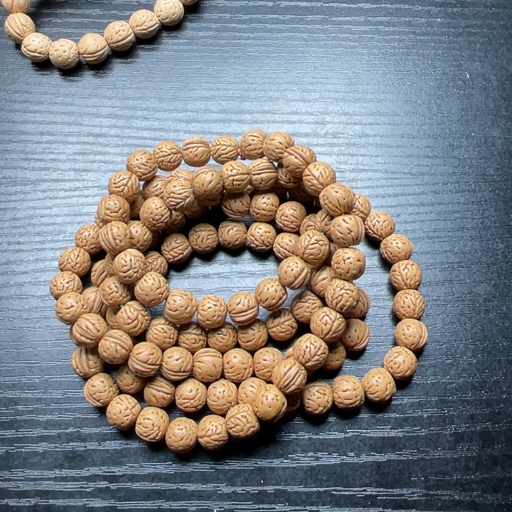 强***核核桃手串/手链小桃核散籽批发666