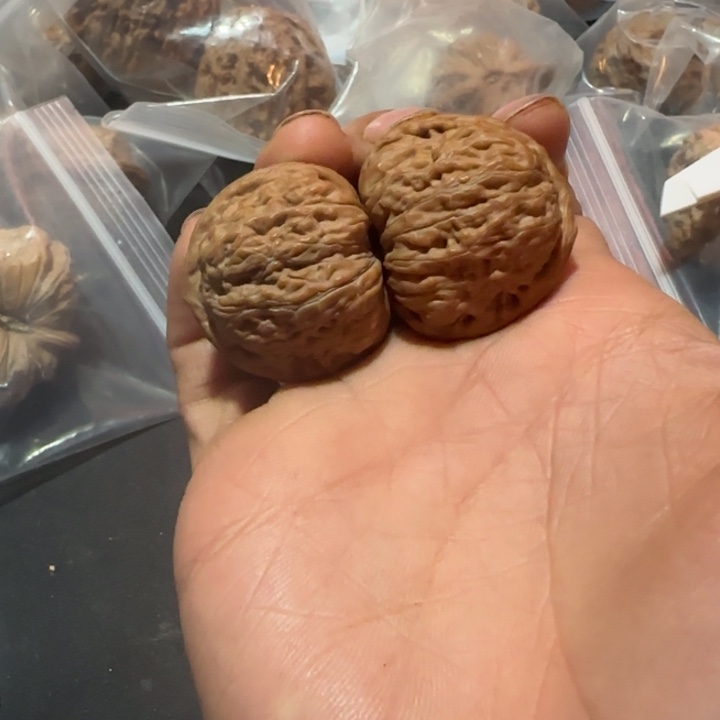 把件文玩核桃平底锅