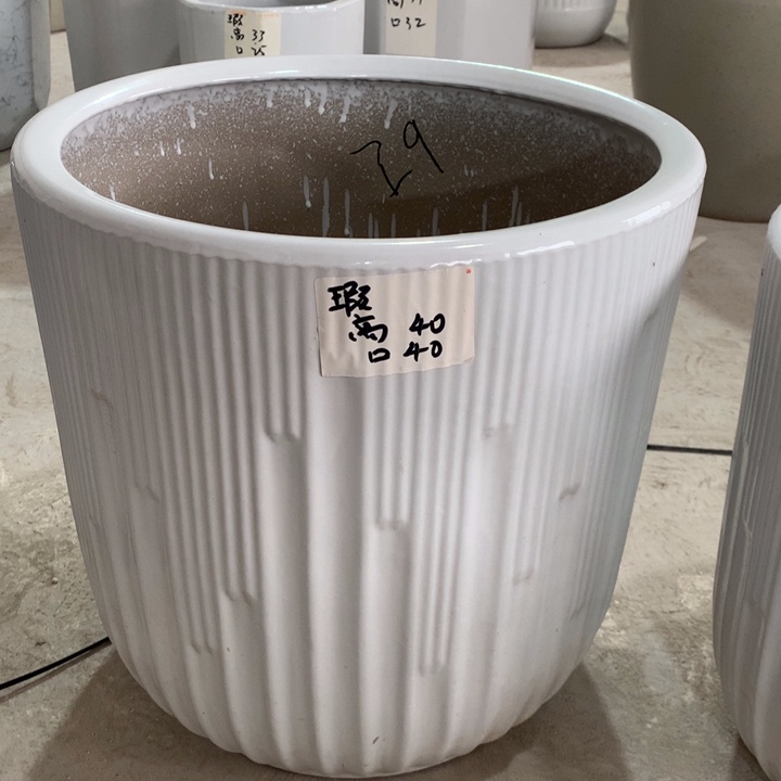 【闪购商品】红陶高温陶瓷花盆默认瑕疵