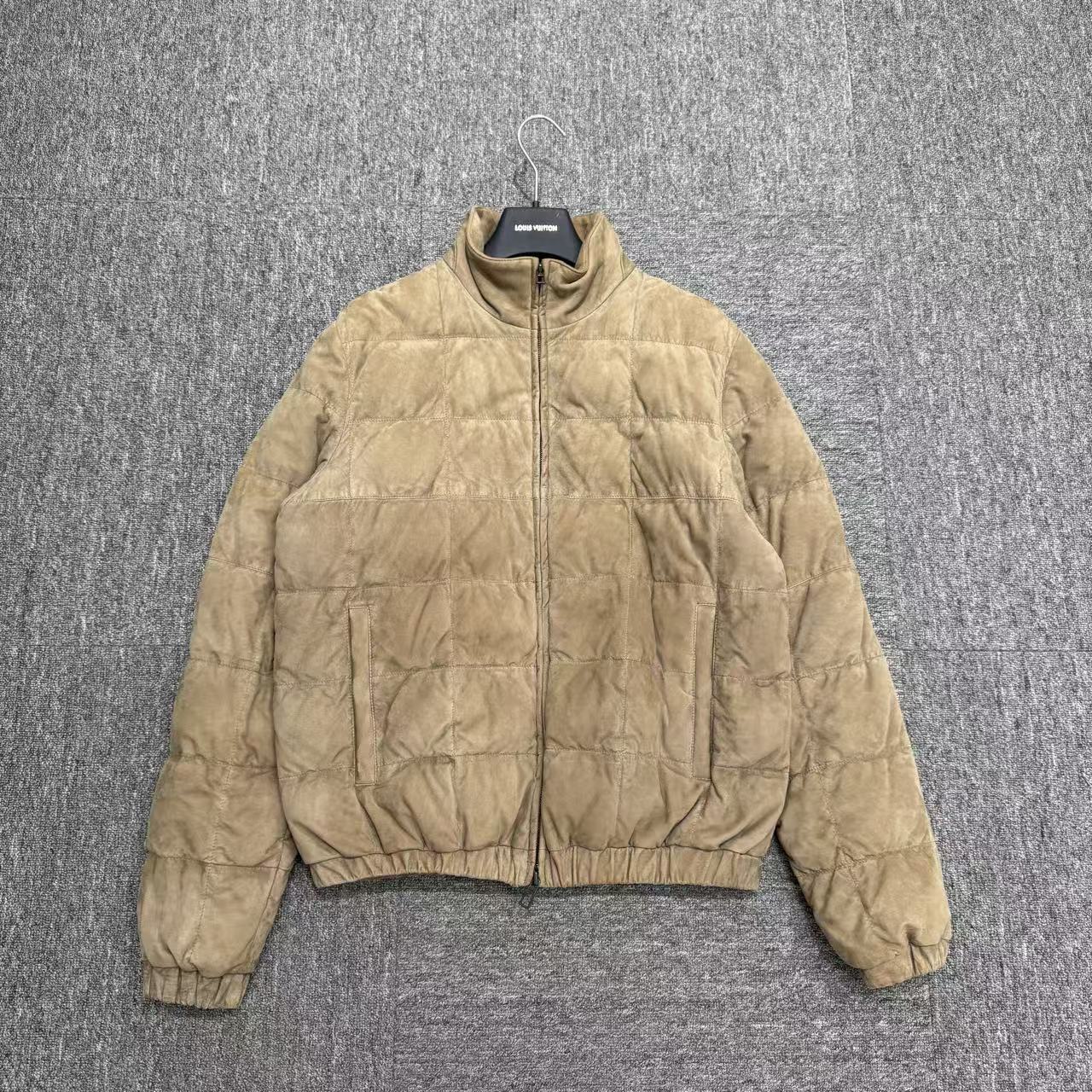 99新  loro piana 羊绒内衬鹅绒羽绒服/M码/编码12517 