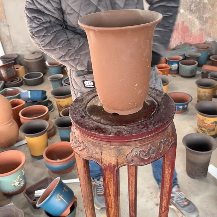 紫砂紫砂花盆22^26