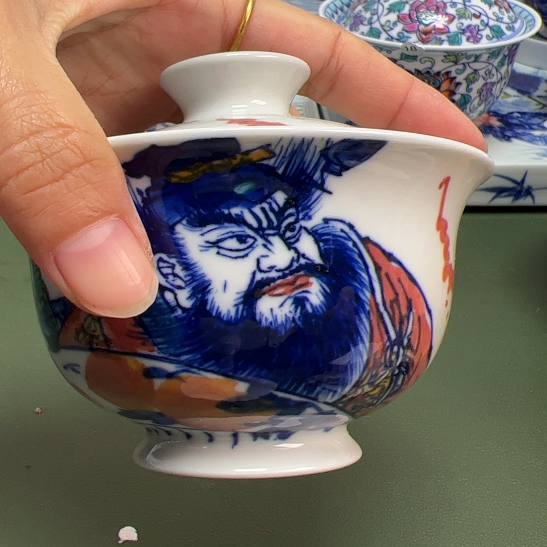 杯景德镇纯手绘茶具49