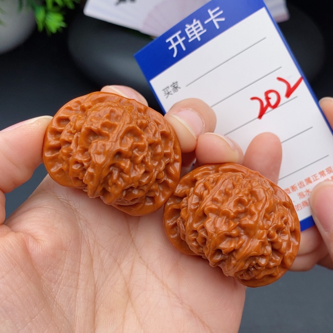 文玩核桃把件42宫灯202