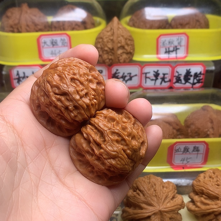 吊坠文玩核桃快****！磨盘