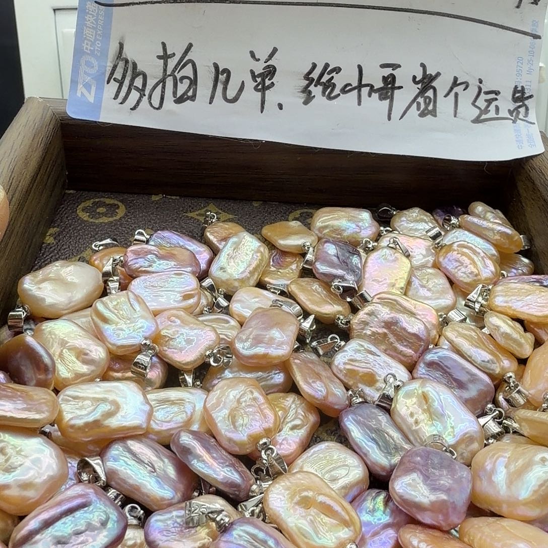 颈饰淡水珍珠合金