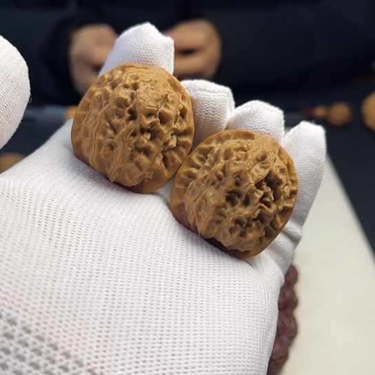 核桃狮子头文玩核桃