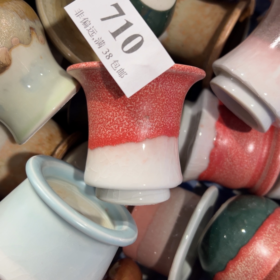 红陶景德镇手工花盆