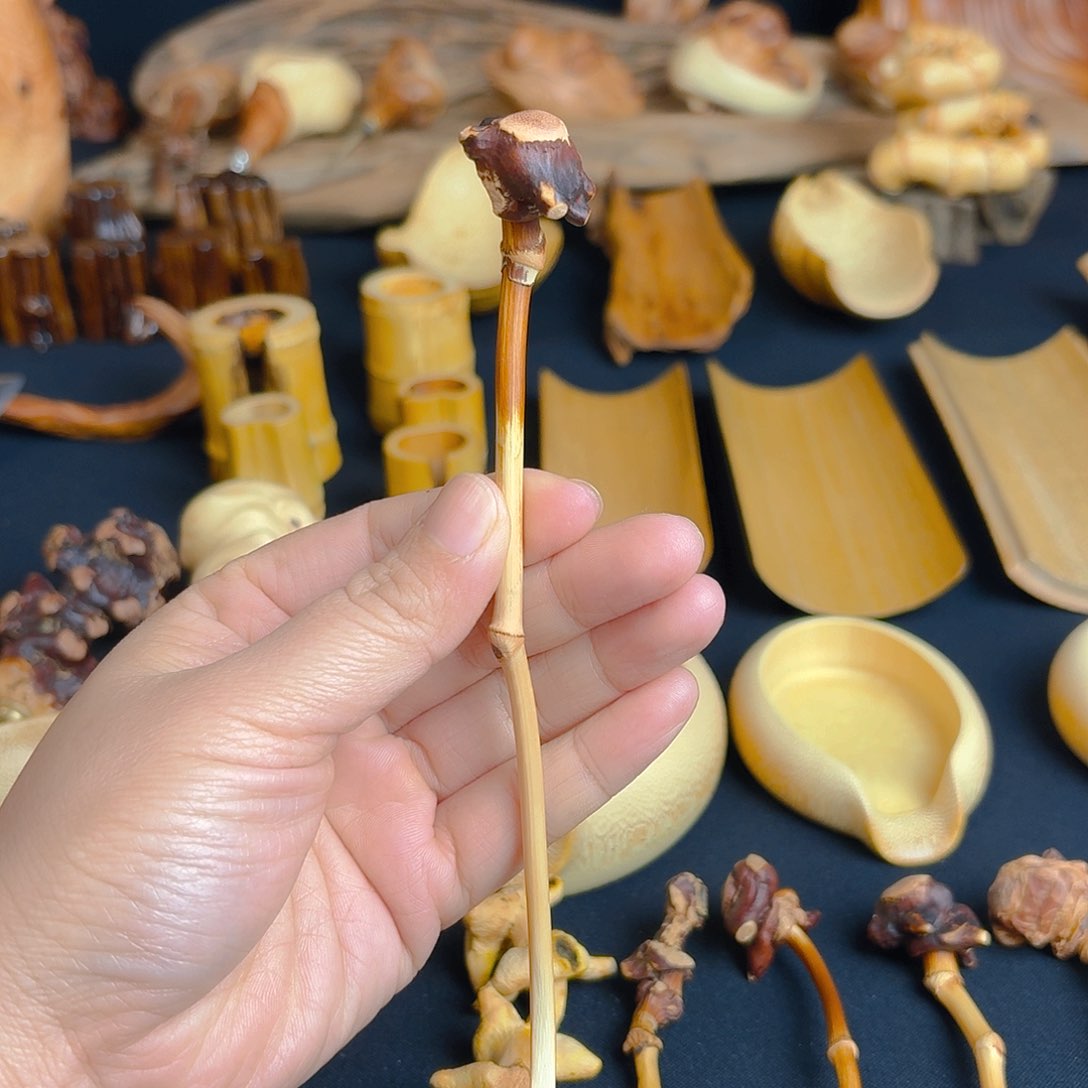 木金刚藤把玩茶拨