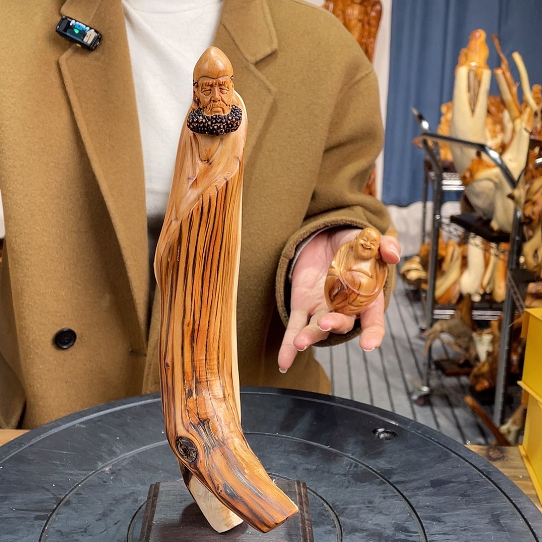 柏木（崖柏）随型艺术根雕