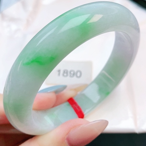 未镶嵌手镯翡翠54圈口881890